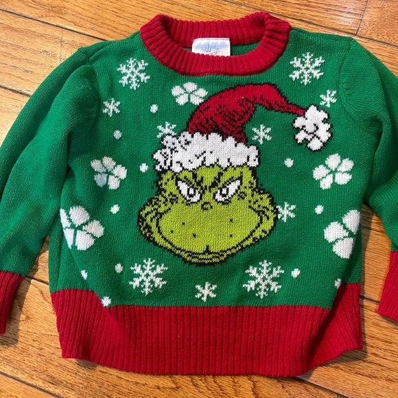 Dr. Seuss Other - 𝅺THE Grinch Christmas Sweater 18m Dr Seuss